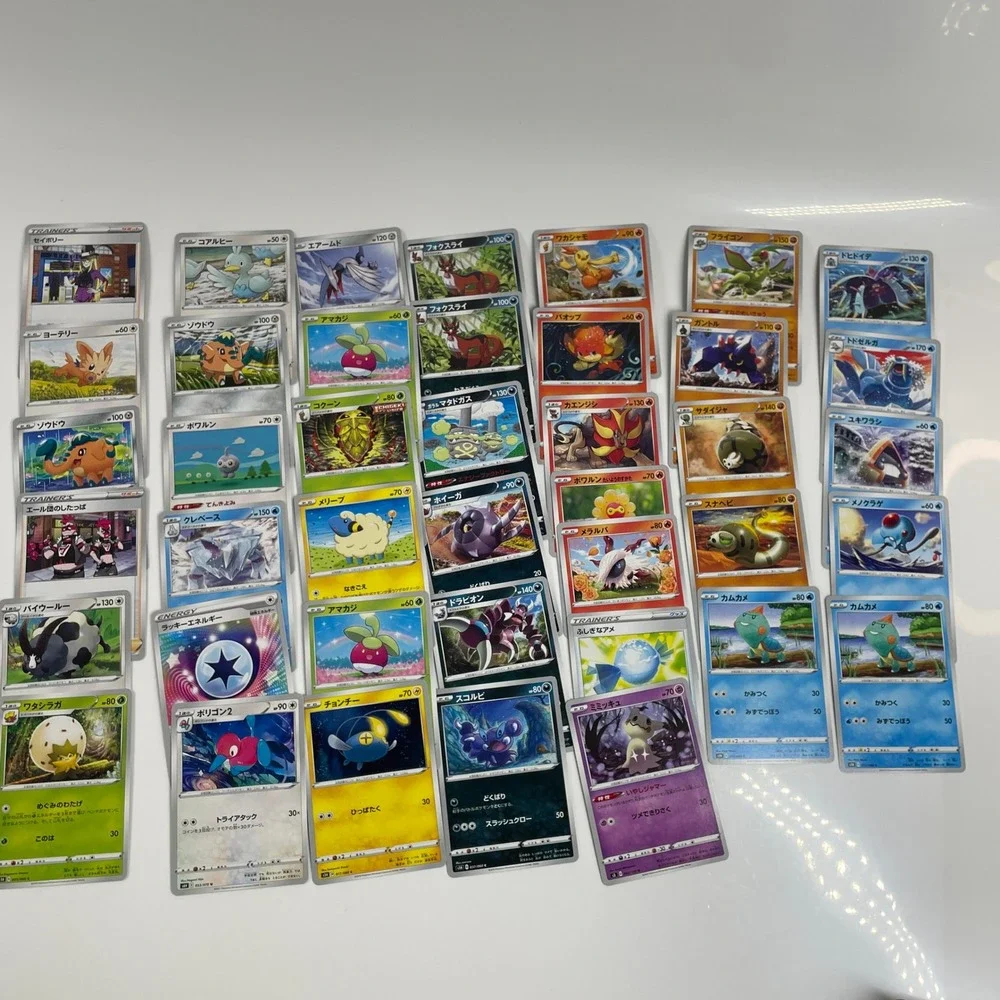 Pokemon Japanese TCG Card Lot 41 Cards 100 Sword & Shield Mimikyu Porygon2